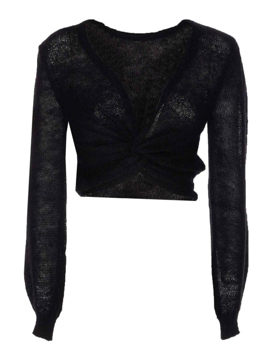 Twinset Pull Col Rond - Noir