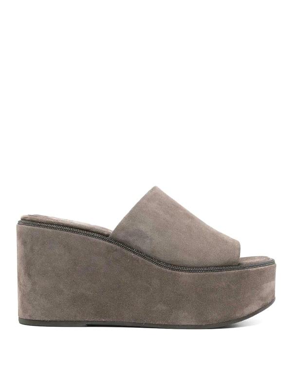 Brunello Cucinelli Mules - Marron
