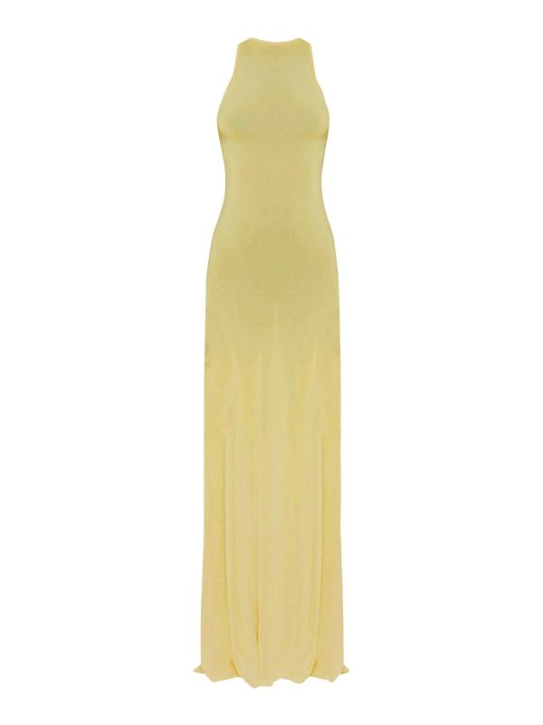 Jacquemus Robe Au Genou - Jaune Clair