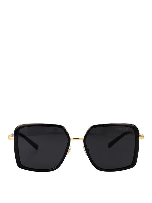 Versace Lunettes De Soleil - Noir