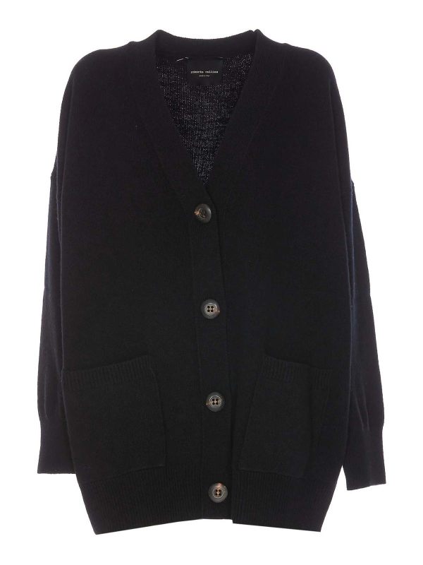 Roberto Collina Cardigan - Noir