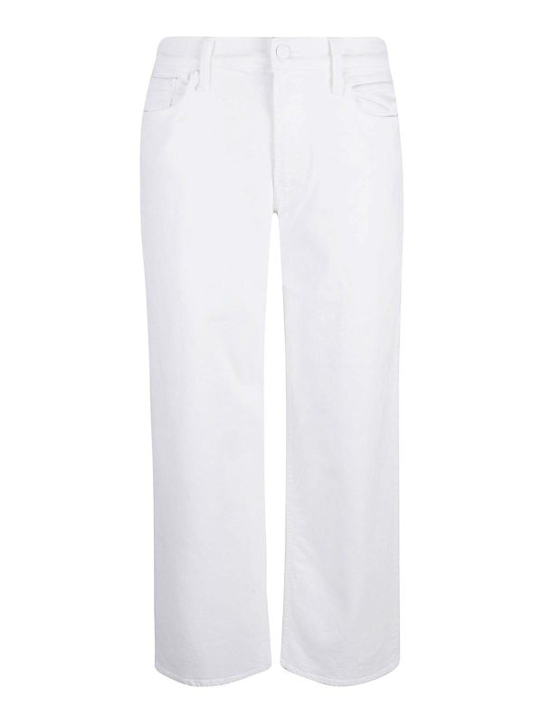 Mother Jean Bootcut - Blanc