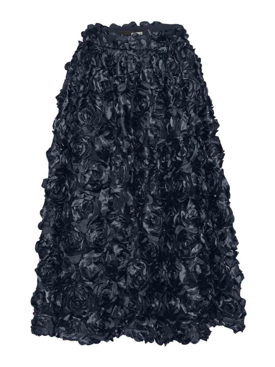 Rotate Birger Christensen Jupe Longue - Bleu