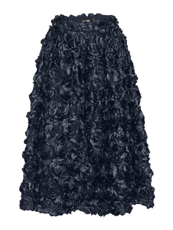 Rotate Birger Christensen Jupe Longue - Bleu