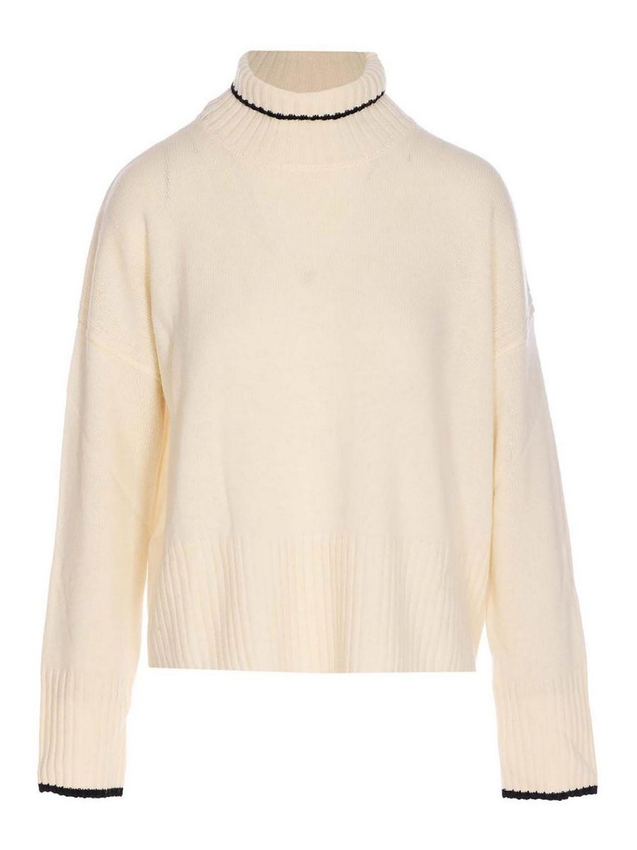 Pinko Pull Col Rond - Blanc