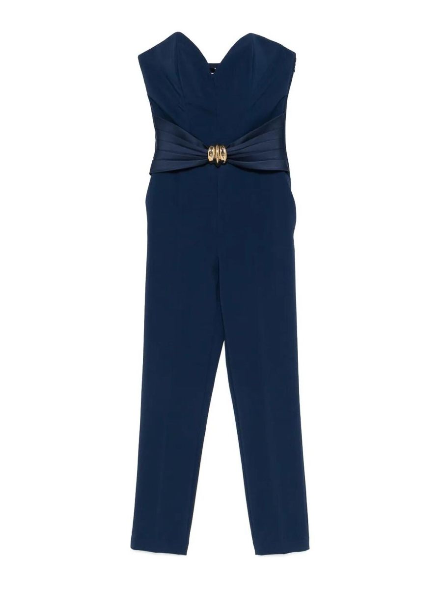 Elisabetta Franchi Combinaison - Bleu