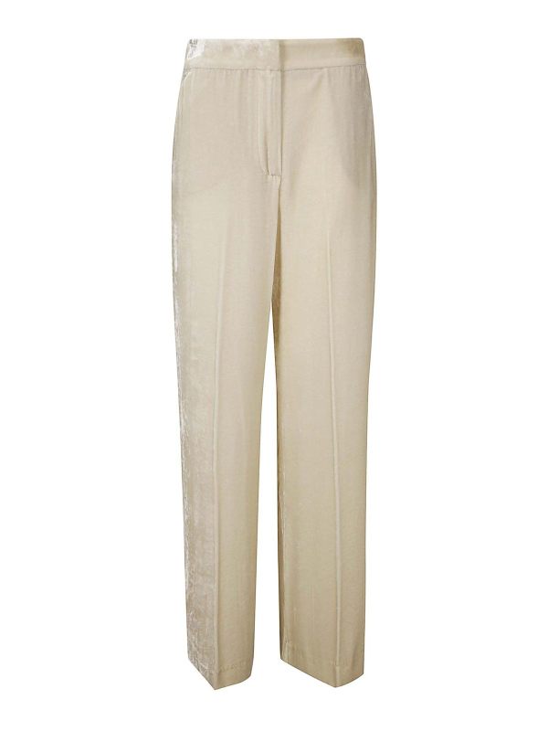 P. A.R. O.S. H. Pantalons Décontractés - Beige