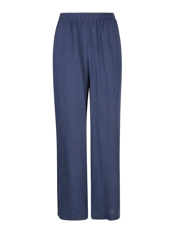 Eleventy Pantalons Décontractés - Bleu
