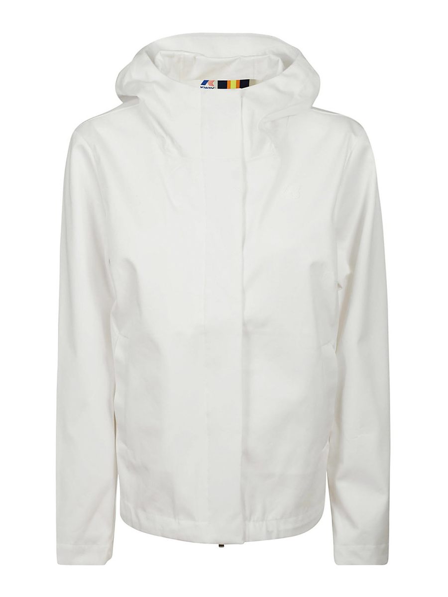 k-way Veste En Jean - Blanc