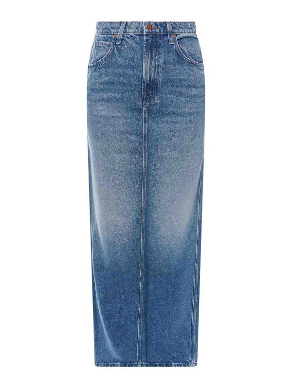 Mother Jupe Longue - Bleu