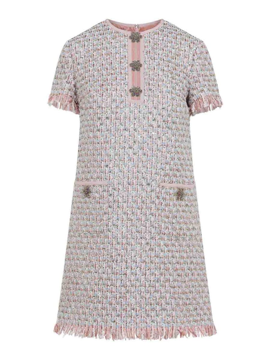 Valentino Robe Au Genou - Multicolore