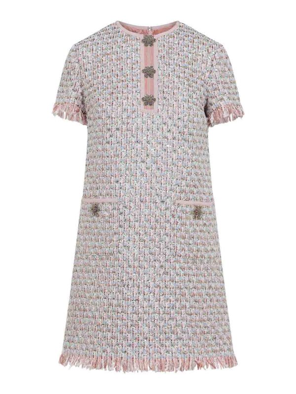Valentino Robe Au Genou - Multicolore