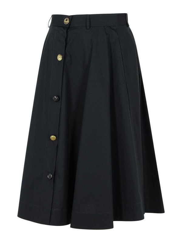 Moschino Jupe Midi - Noir