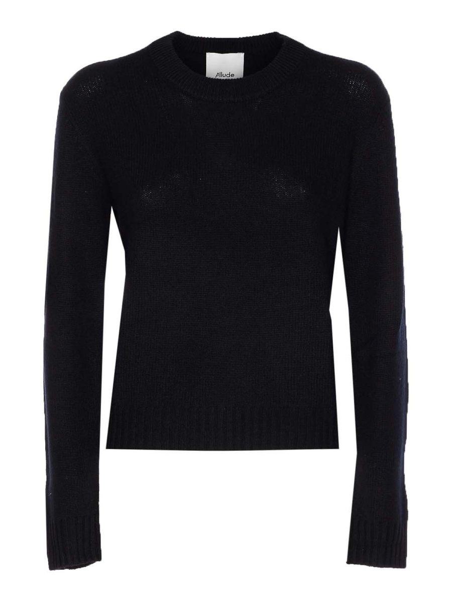 Allude Pull Col Rond - Noir