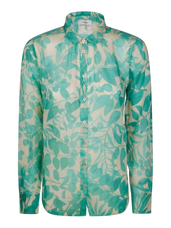Forte Forte Chemise - Bleu Clair