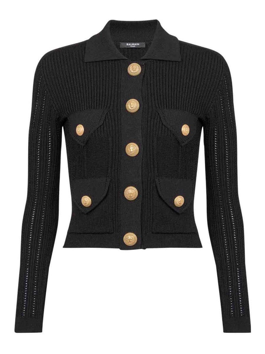 Balmain Cardigan - Noir