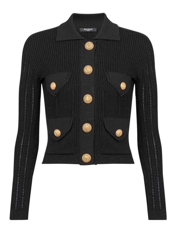 Balmain Cardigan - Noir