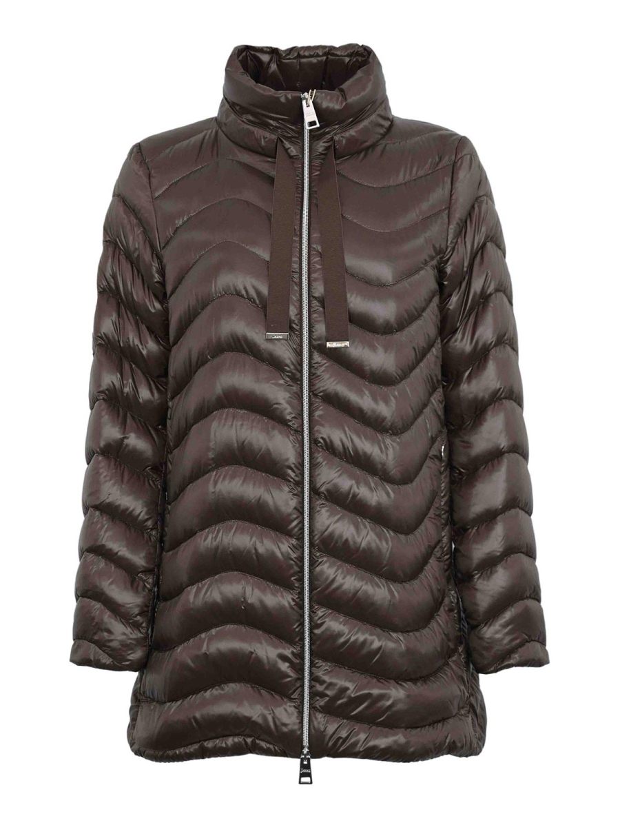 Herno Blouson Rembourré - Marron Foncé