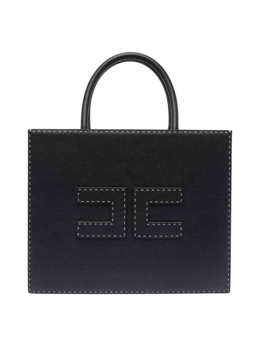 Elisabetta Franchi Sac Cabas - Noir