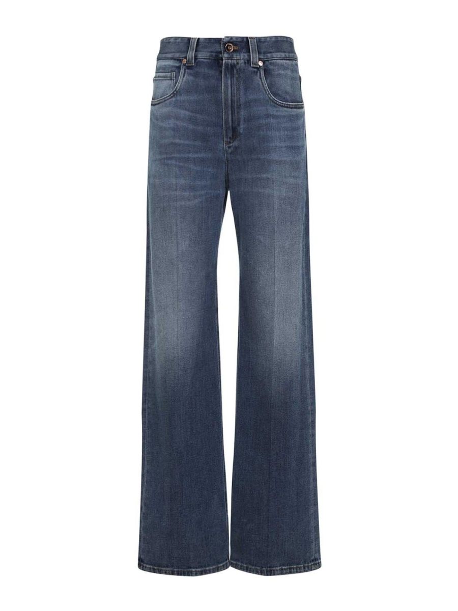 Brunello Cucinelli Jean Bootcut - Bleu
