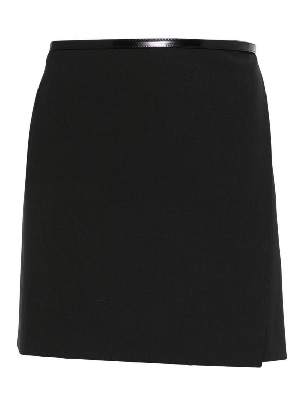 Philosophy di Lorenzo Serafini Jupe Midi - Noir