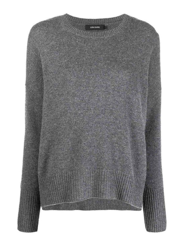 Lisa Yang Pull Col Bateau - Gris