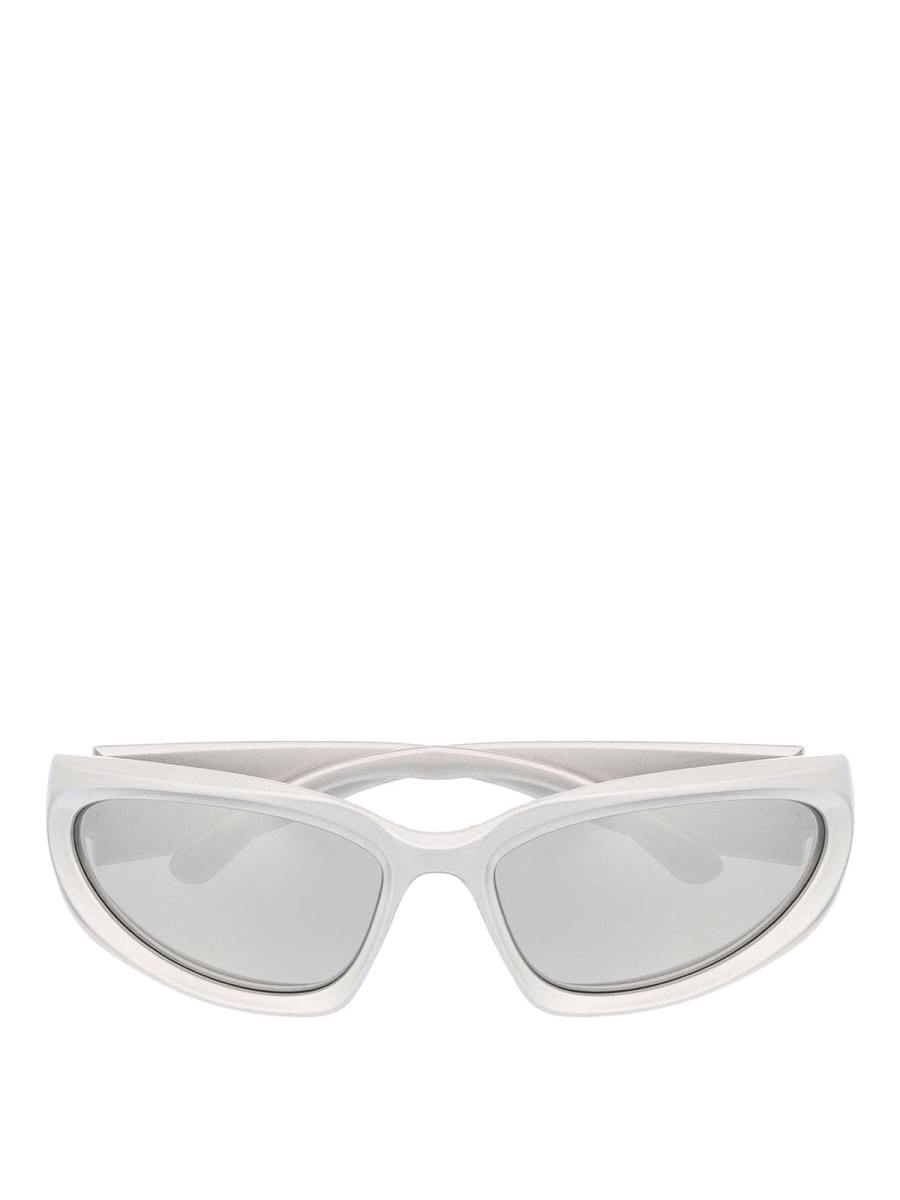Balenciaga Lunettes De Soleil - Argent