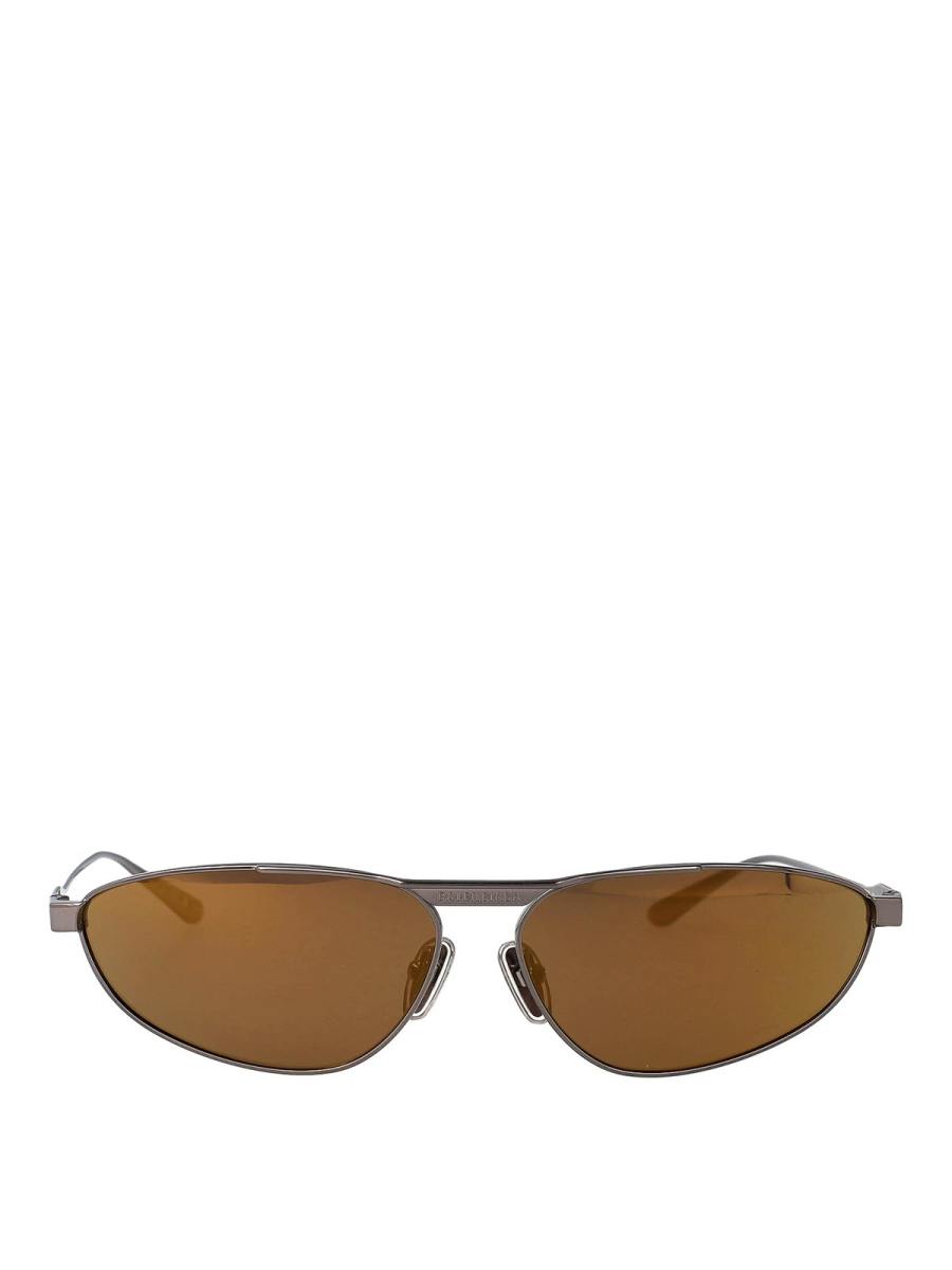 Balenciaga Lunettes De Soleil - Gris