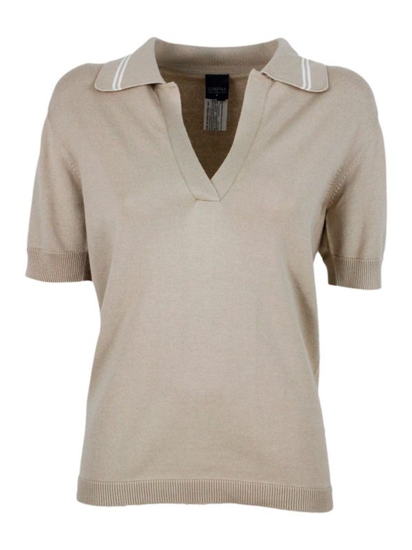 Lorena Antoniazzi T-Shirt - Beige