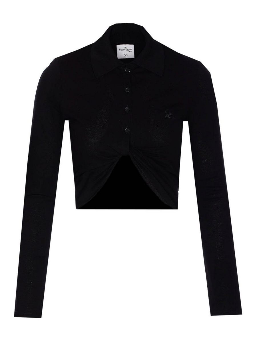 Courreges Polo - Noir