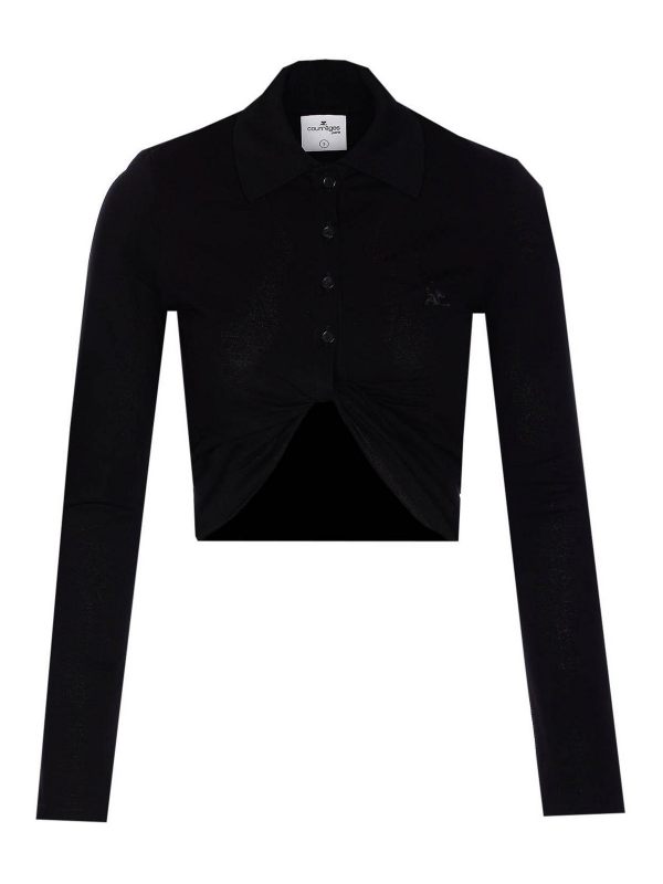 Courreges Polo - Noir