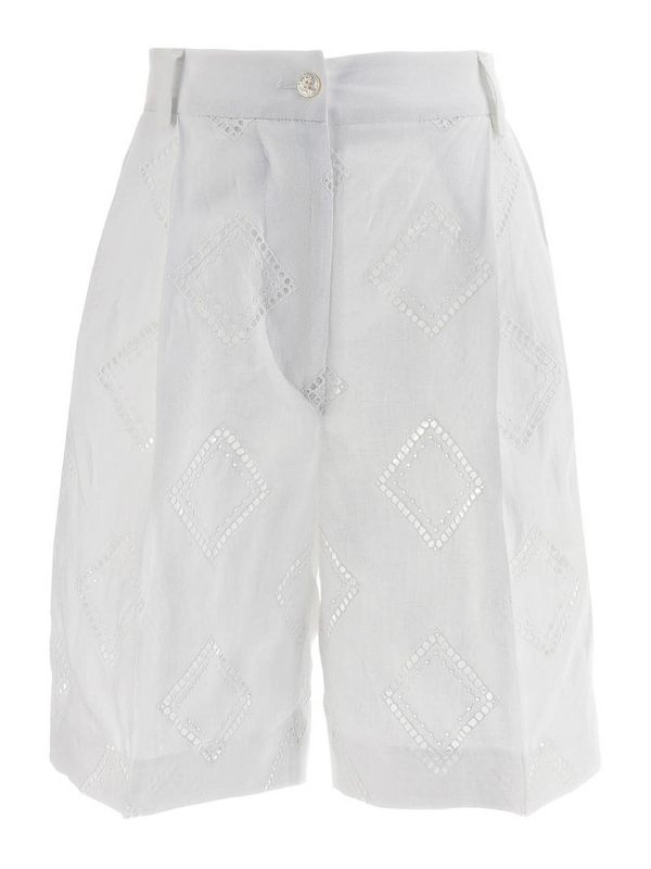 Kiton Short - Blanc