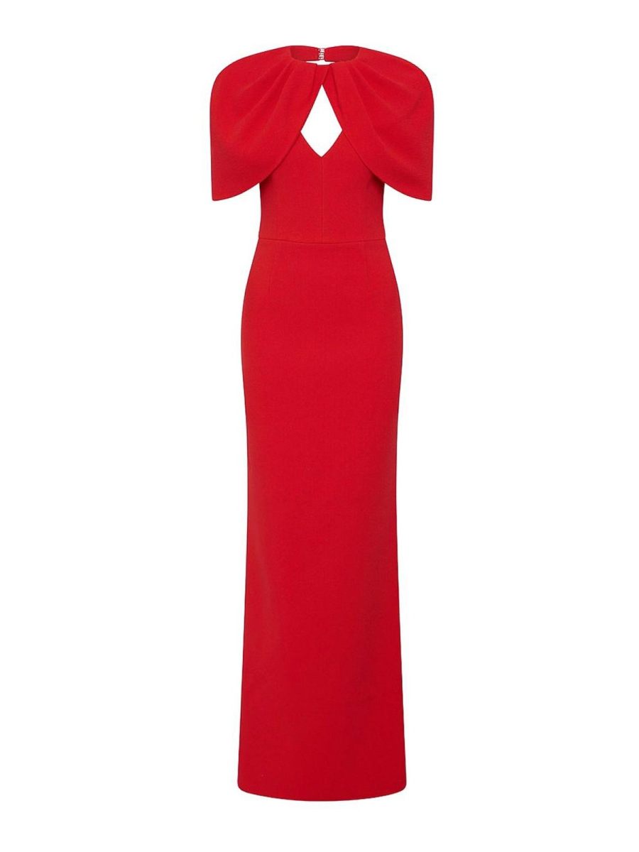 rebecca vallance Maxi Robe - Cameron Red