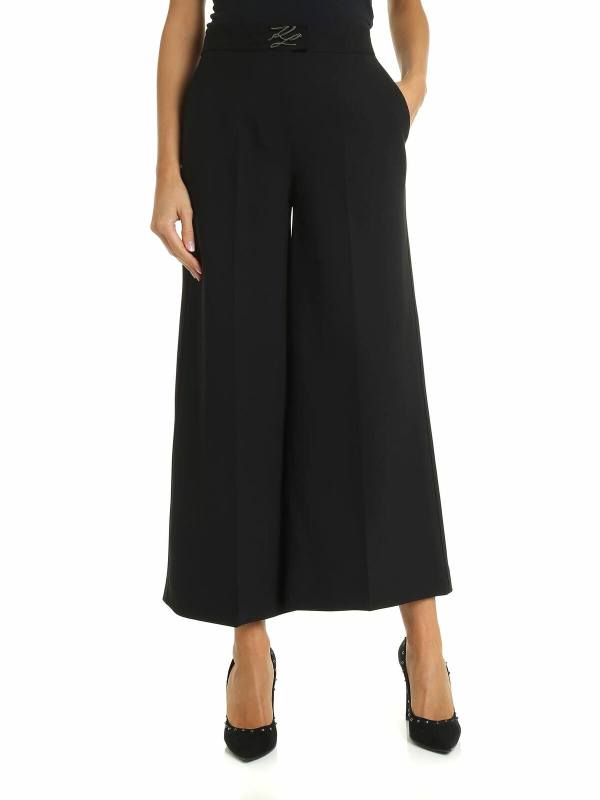 Karl Lagerfeld Pantalons Décontractés - Noir