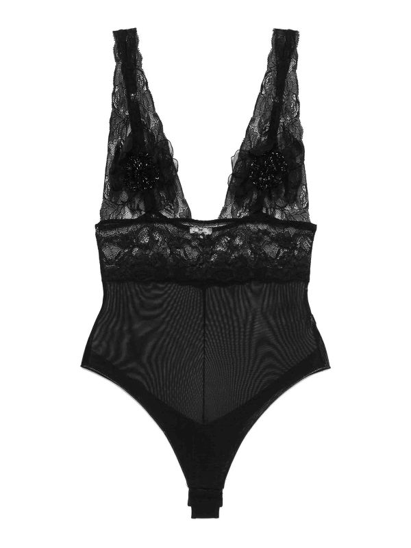 Elisabetta Franchi Top - Noir