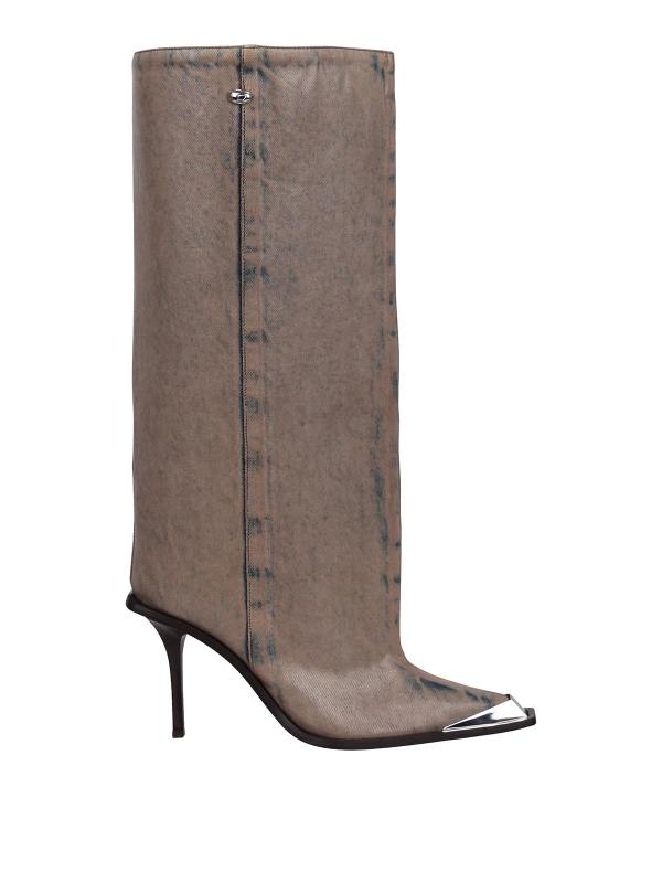 Diesel Bottes - Gris