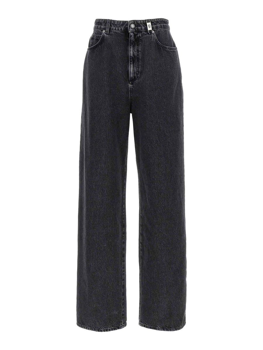 Alexander Mcqueen Jean Bootcut - Noir