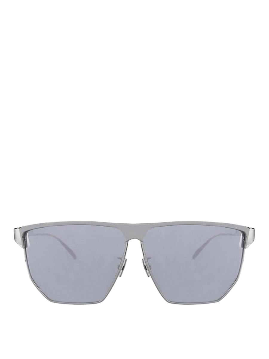 Bottega Veneta Lunettes De Soleil - Argent