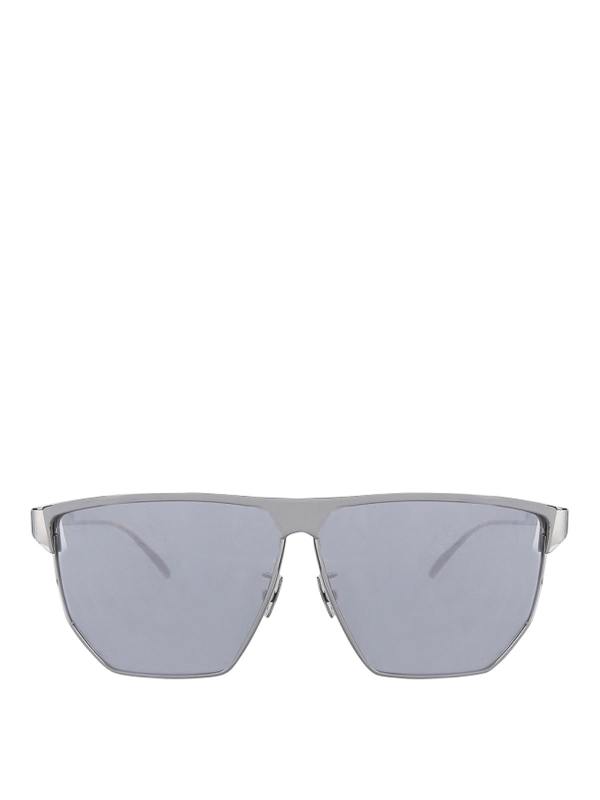 Bottega Veneta Lunettes De Soleil - Argent