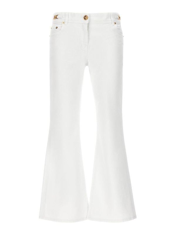 Versace Jean Évasé - Blanc