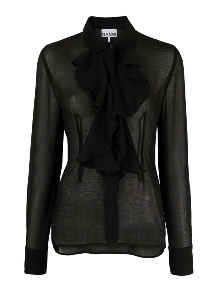 Ganni Chemise - Noir