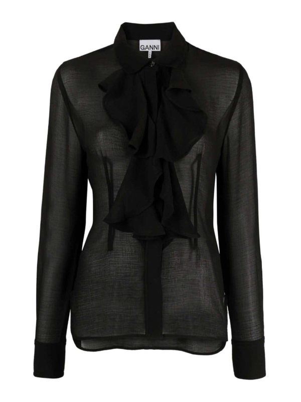 Ganni Chemise - Noir