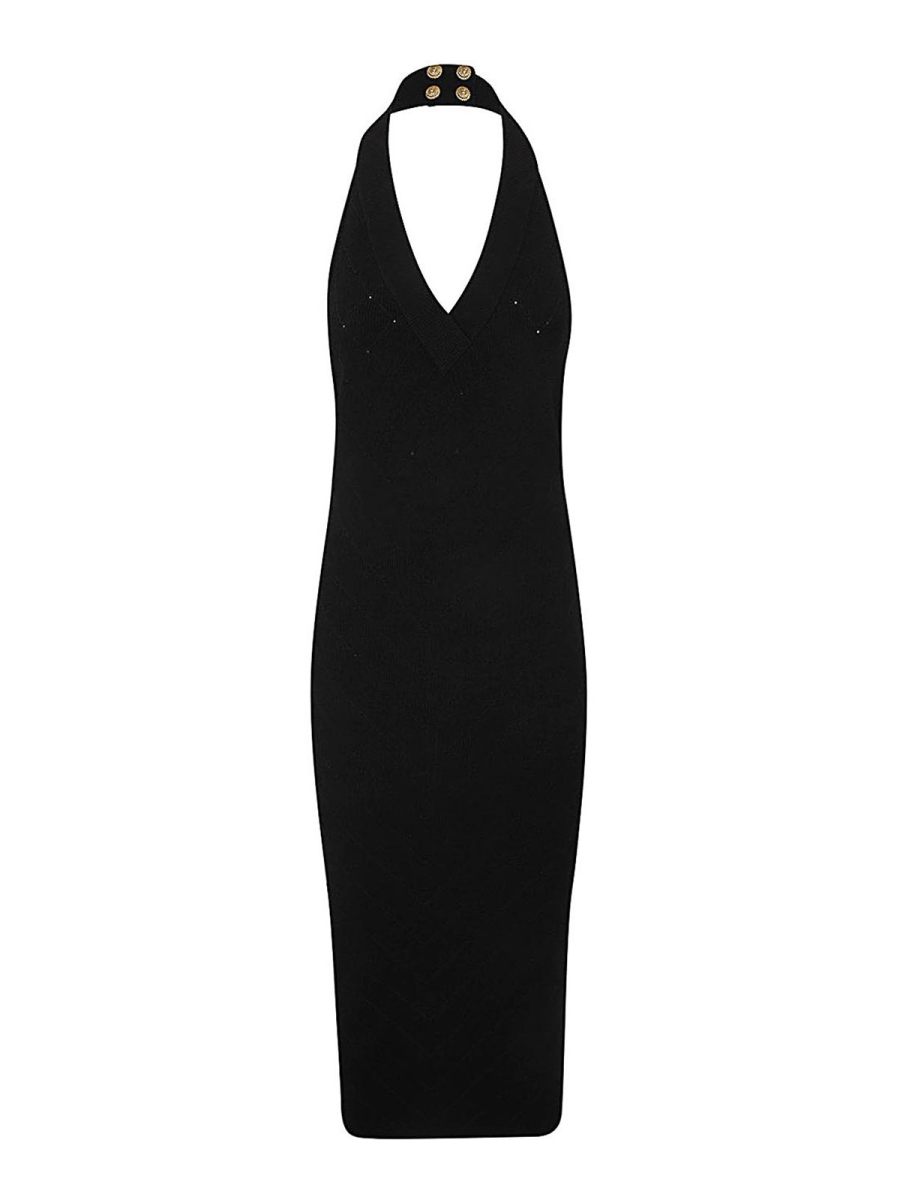 Balmain Robe Courte - Noir