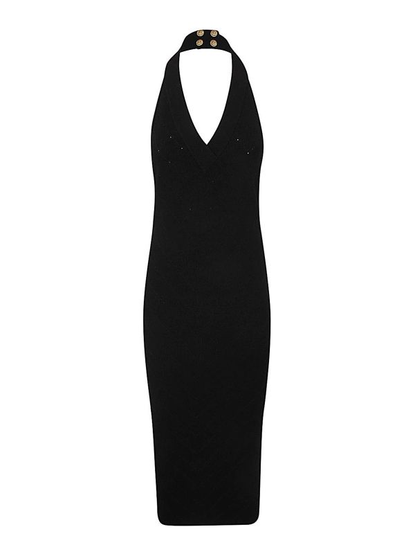 Balmain Robe Courte - Noir