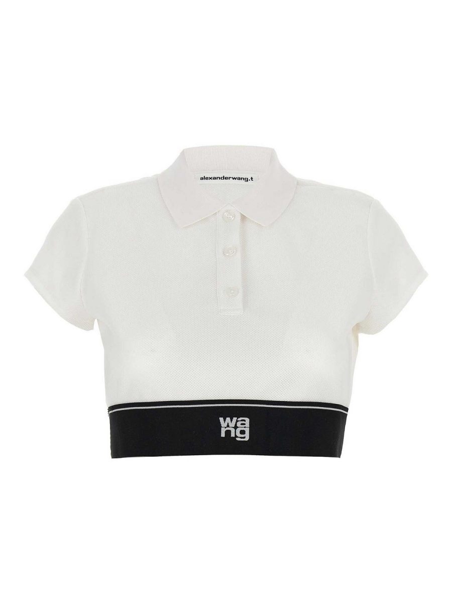 Alexander Wang Polo - Blanc
