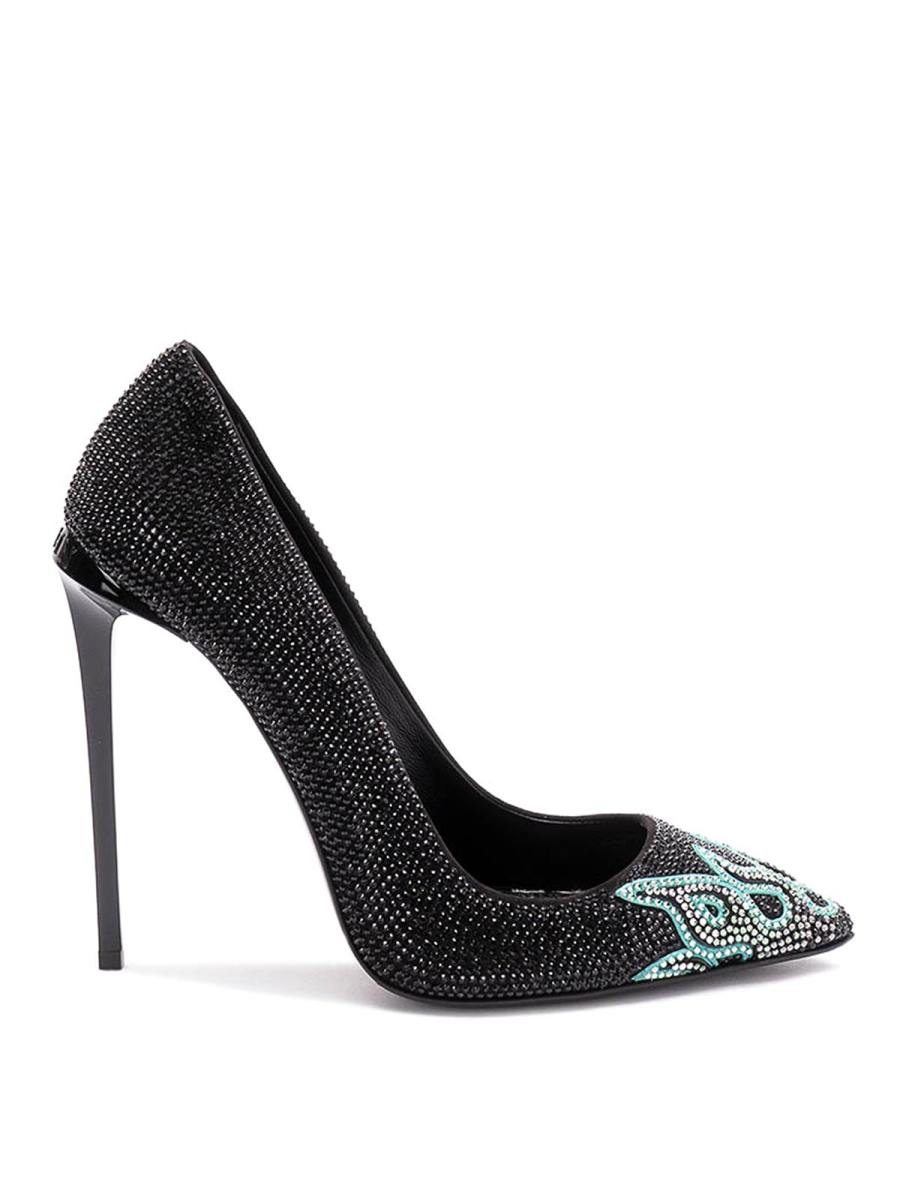 Philipp Plein Chaussures À Talon - Noir
