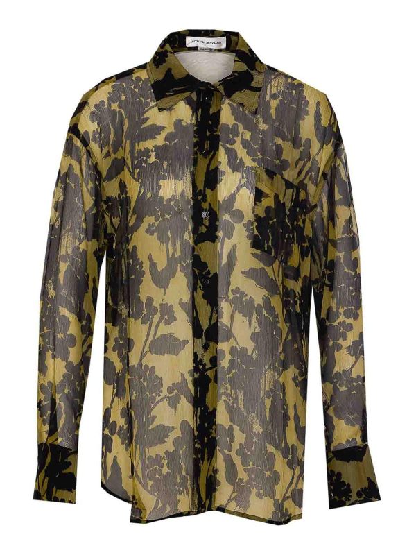 Victoria Beckham Chemise - Vert