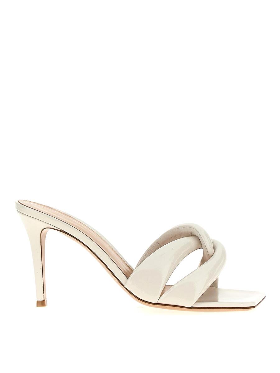 Gianvito Rossi Mules - Blanc