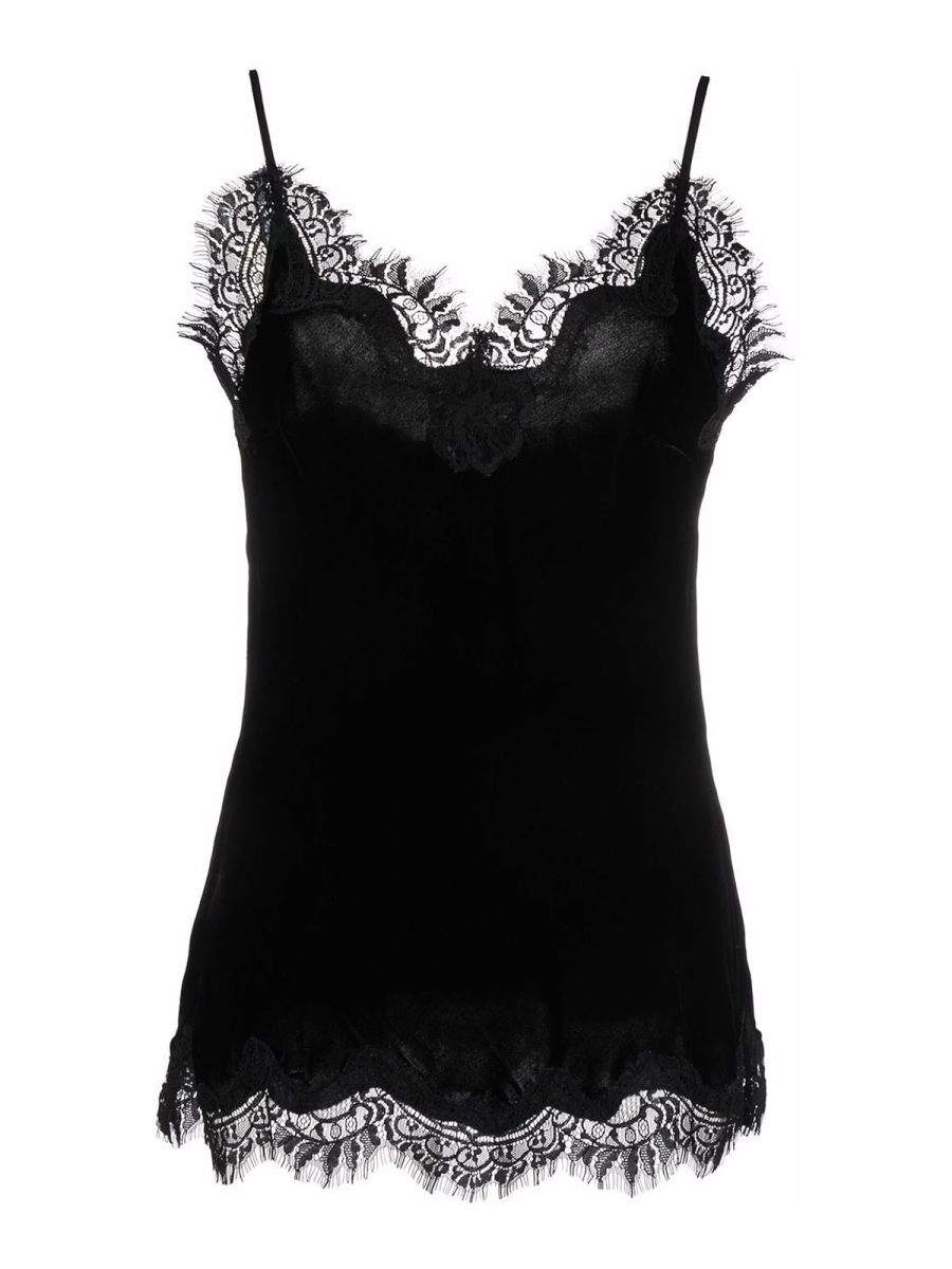 Gold Hawk Top - Noir