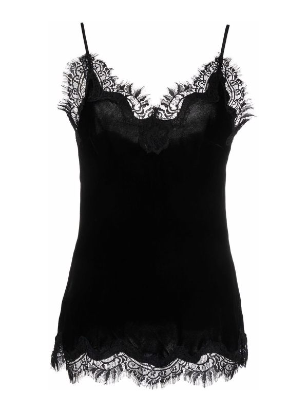 Gold Hawk Top - Noir